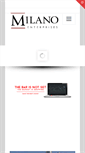 Mobile Screenshot of milanoenterprises.com